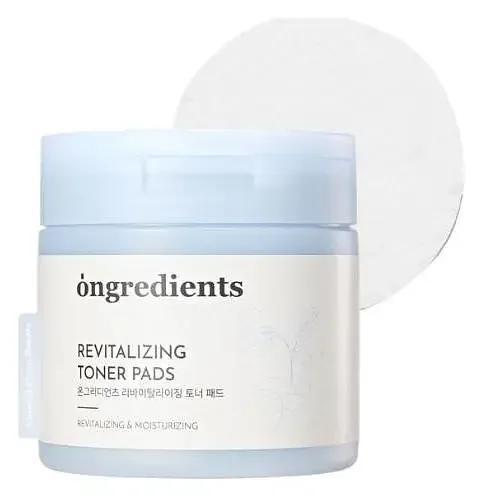 ongredients Revitalizing Toner Pad