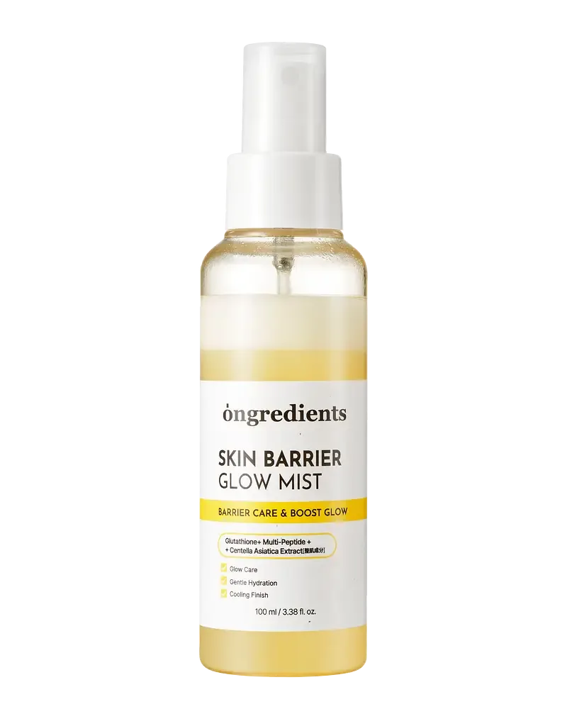 ongredients Skin Barrier Glow Mist