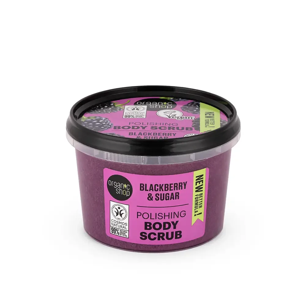 Organic Shop Blackberry & Sugar Polishing Body Scrubs