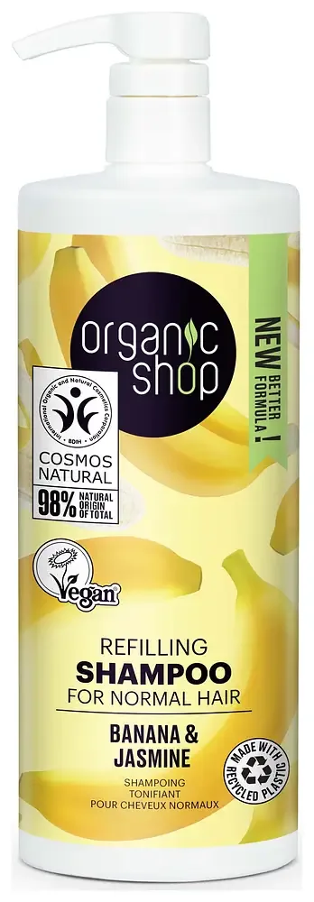 Organic Shop Refilling Shampoo For Normal Hair