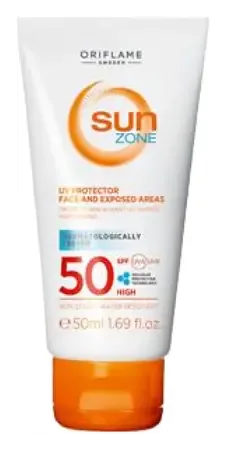 Oriflame Sun Zone UV Protector Face And Exposed Areas SPF 50 High