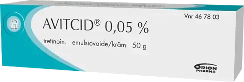 Orion Pharma Avitcid 0.05 % Emulsion Cream