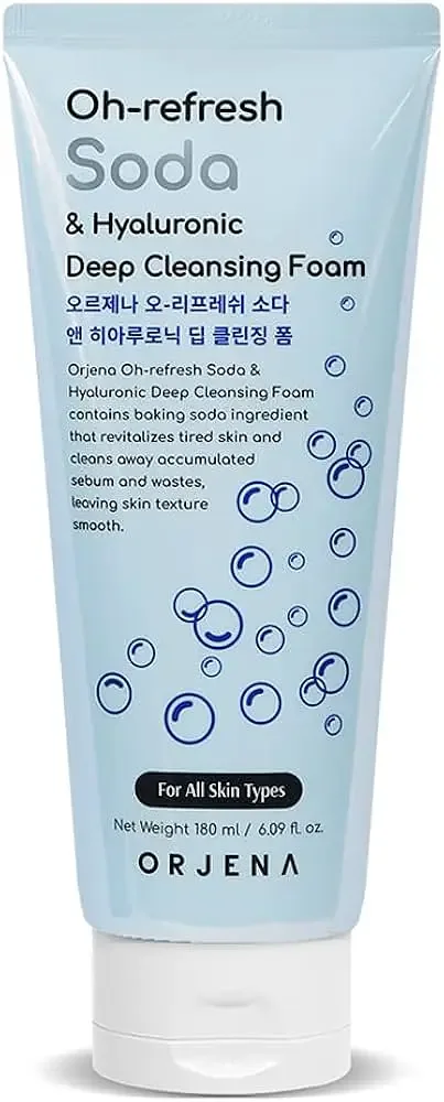 Orjena Oh-Refresh Soda & Hyaluronic Deep Cleansing Foam
