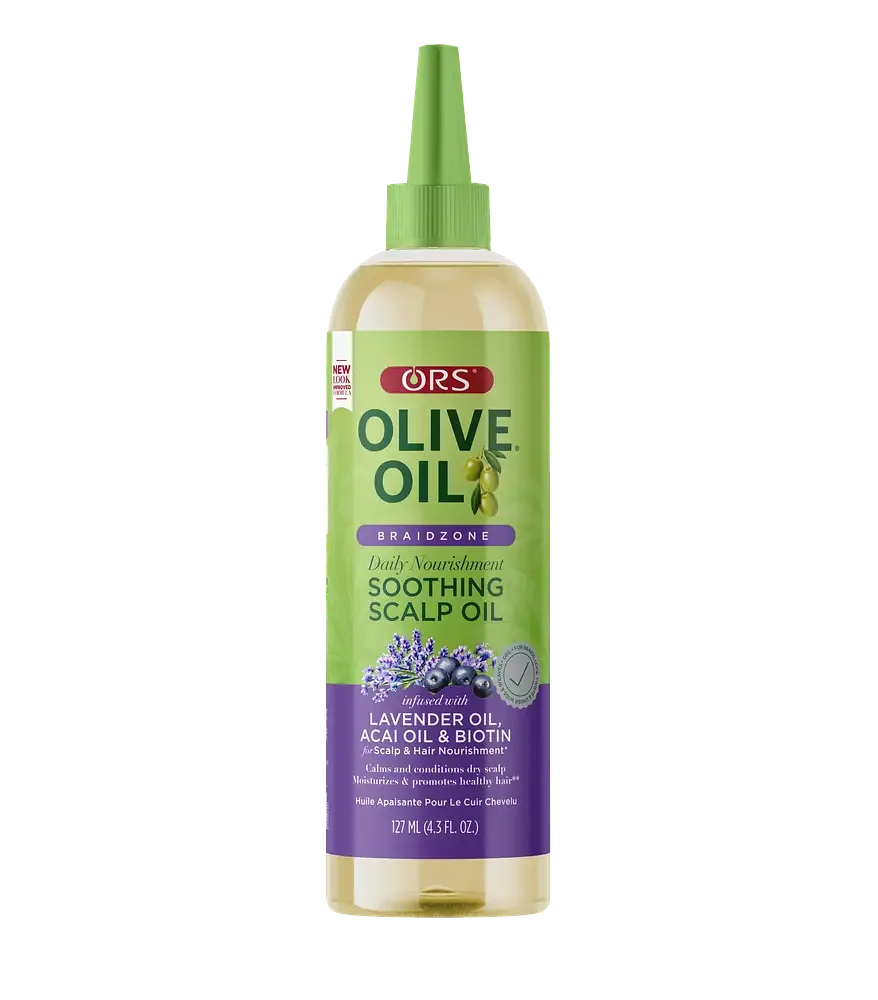 ORS Hair Care Olive Oil Braidzone Daily Nourishment Soothing Scalp Oil