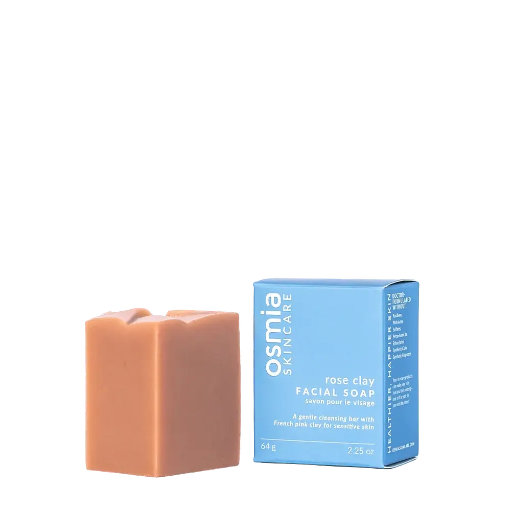 Osmia Rose Clay Facial Soap