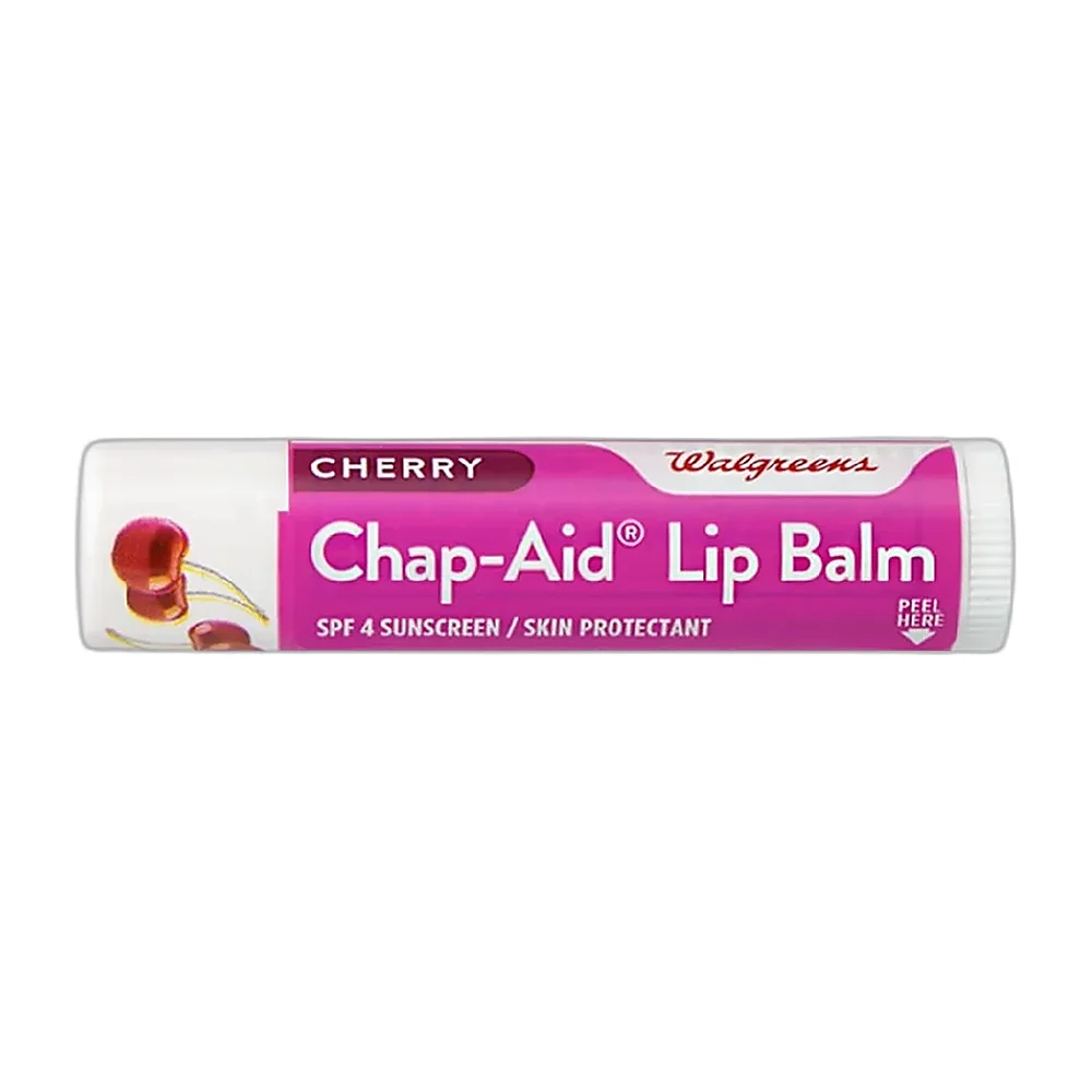 Walgreens Chap-Aid Lip Balm SPF 4 Cherry, Fresh