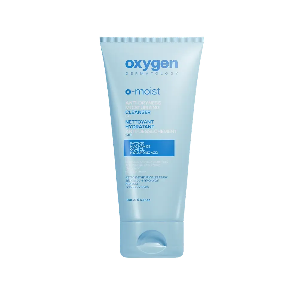 Oxygen Dermatology O-Moist Anti-Dryness Moisturizing Cleanser