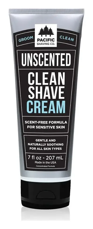 Pacific Shaving Company Clean (Unscented) Shave Cream