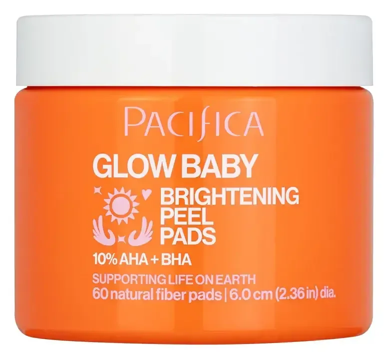 Pacifica Glow Baby Brightening Peel Pads 10% AHA + BHA