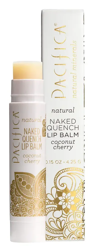 Pacifica Naked Quench Coconut Cherry Lip Balm