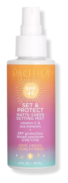 Pacifica Sea & C Protect SPF 45 Matte Sheer Setting Mist