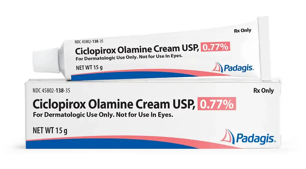 Padagis Ciclopirox Olamine Cream USP, 0.77%