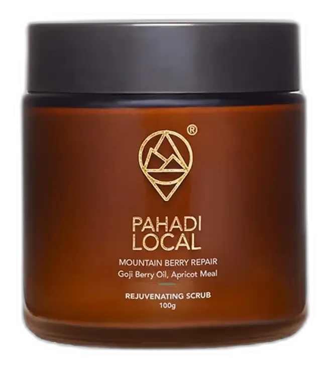 Pahadi Local Mountain Berry Repair Rejuvenating Scrub