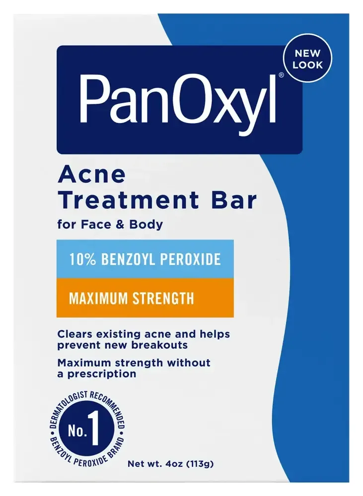 PanOxyl Acne Treatment Bar With 10% Benzoyl Peroxide