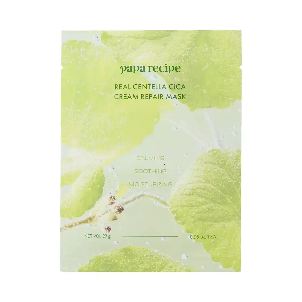PAPA RECIPE Real Centella Cica Cream Repair Mask