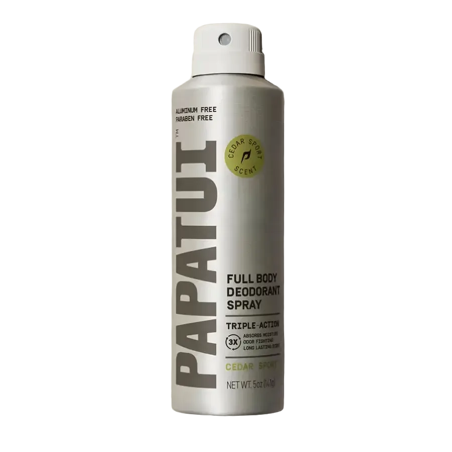 Papatui Men's Aluminum Free Full Body Deodorant Spray