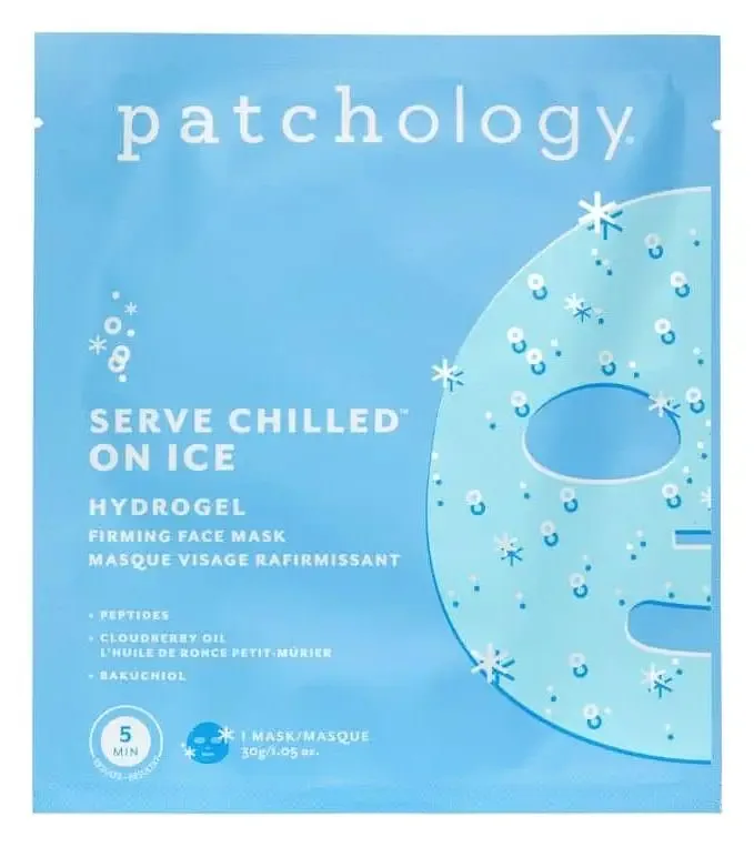 Patchology Serve Chilled On Ice Hydrogel Firming Face Mask