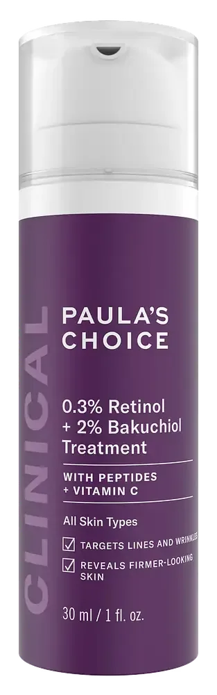 Paula's Choice Clinical 0.3% Retinol + 2% Bakuchiol Treatment