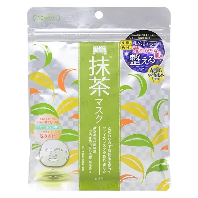 pdc Wafood Made Matcha Sheet Mask