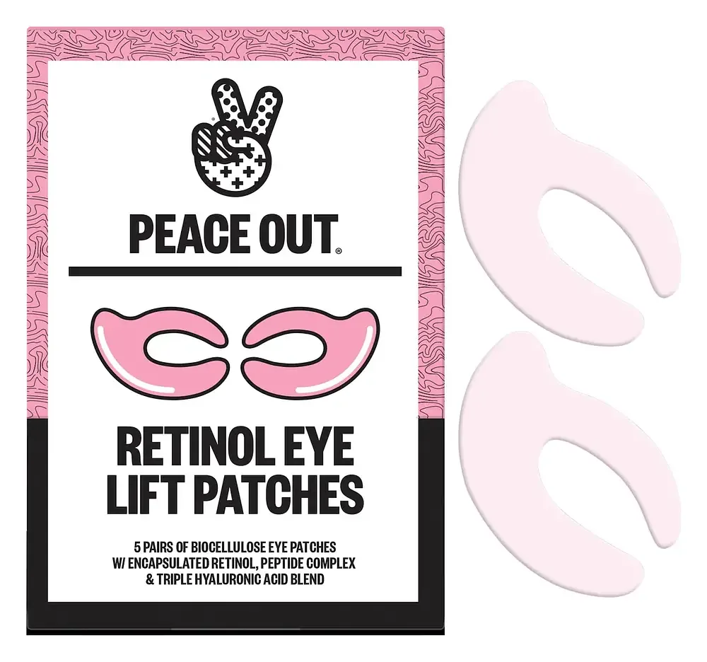 Peace Out Retinol Eye Left Eye Patches