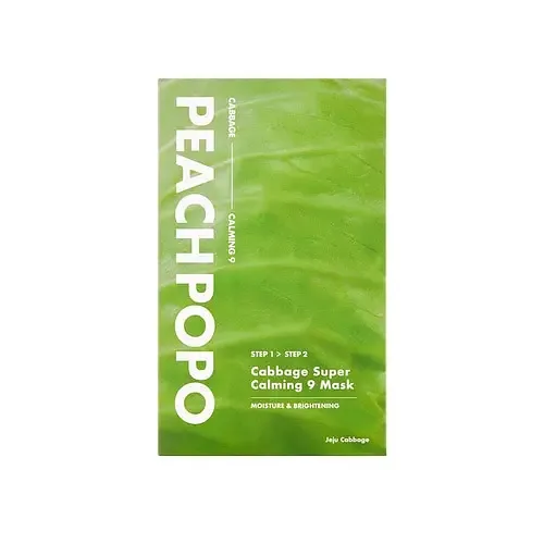 Peach Popo Cabbage Super Calming 9 Mask