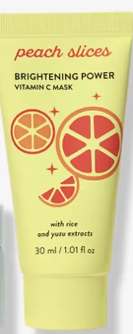 Peach Slices Brightening Power Vitamin C Mask