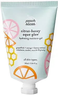 Peach Slices Citrus-Honey Aqua Glow