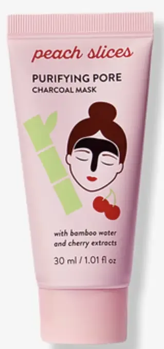 Peach Slices Purifying Pore Charcoal Mask