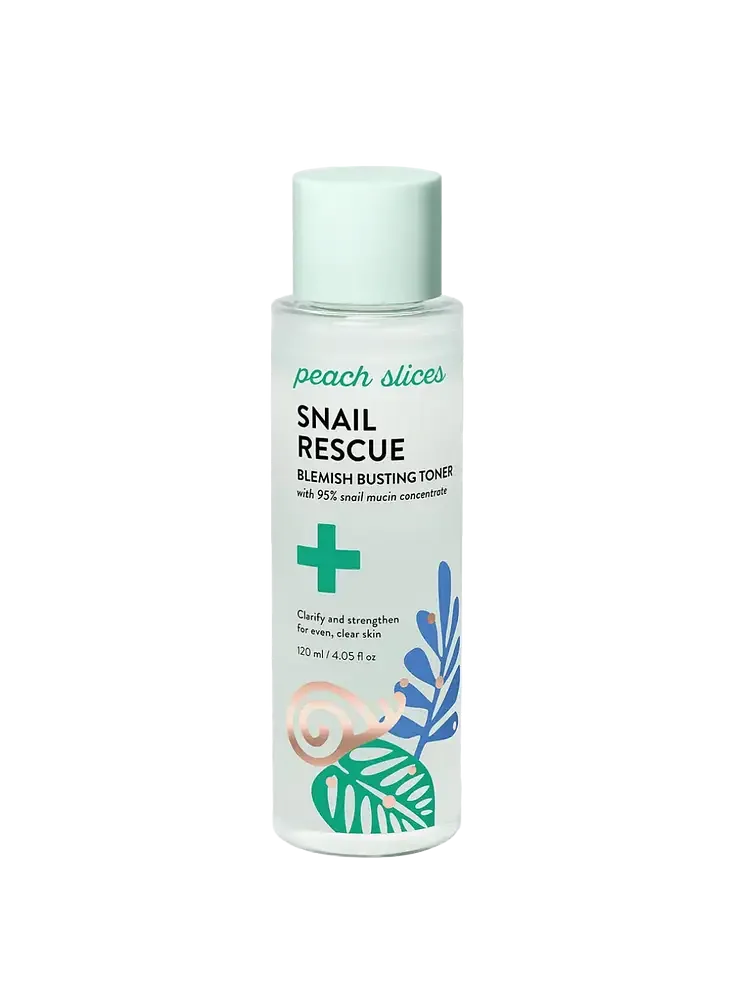 Peach Slices Snail Rescue Blemish Busting Toner