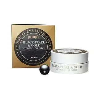 Petitfee Black Pearl & Gold Eye Patch