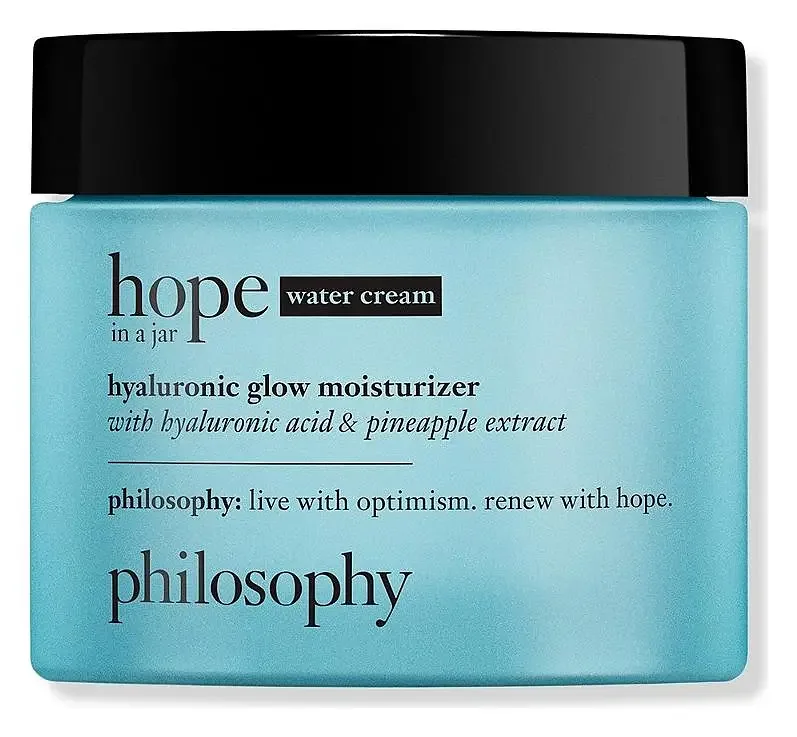 philosophy Hope In A Jar Water Cream Hyaluronic Glow Moisturizer