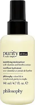 philosophy Purity Made Simple Oil Free Mattifying Moisturizer