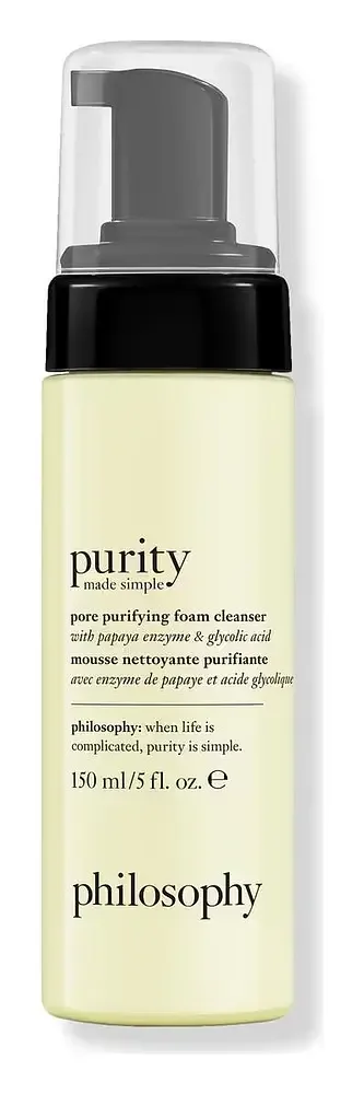 philosophy Purity Made Simple Pore Purifying Foam Cleanser