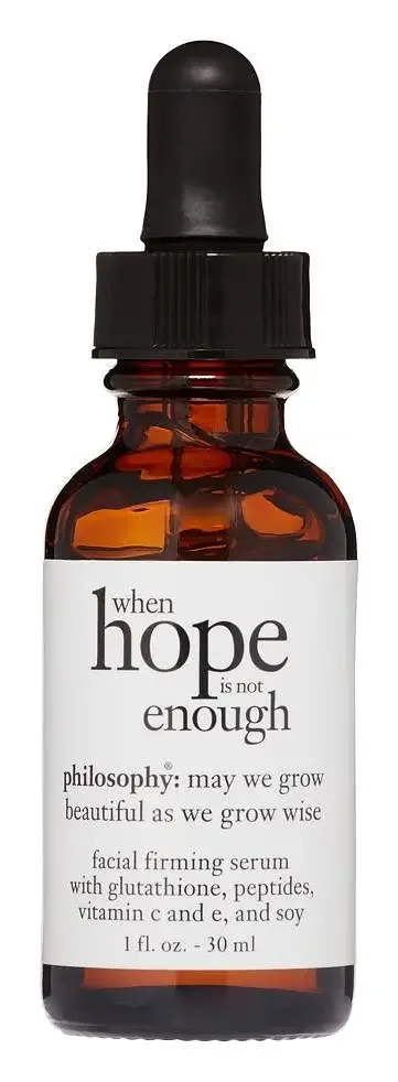 philosophy when hope is not enough serum