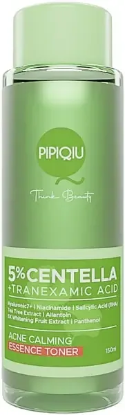 Pipiqiu 5% Centella + Tranexamic Acid Acne Calming Essence Toner