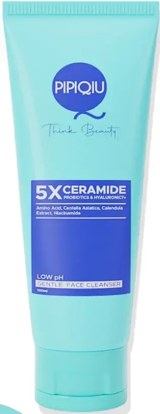 Pipiqiu 5x Ceramide Low pH Gentle Face Cleanser