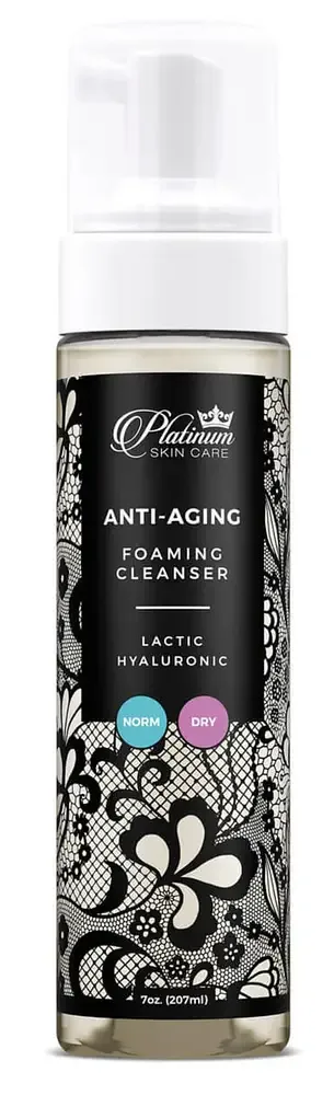 Platinum Skincare Anti-Aging Foaming Cleanser