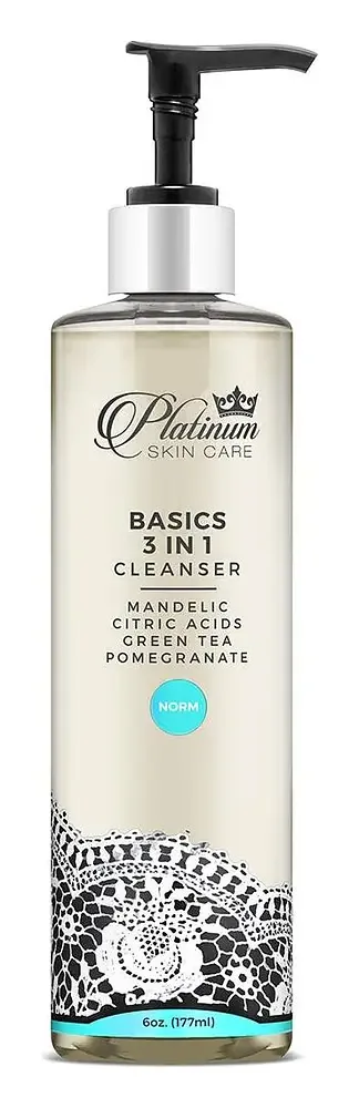 Platinum Skincare Basics 3 In 1 Cleanser