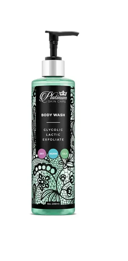 Platinum Skincare Glycolic & Lactic Body Wash