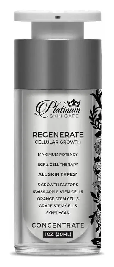 Platinum Skincare Regenerate Cellular Growth