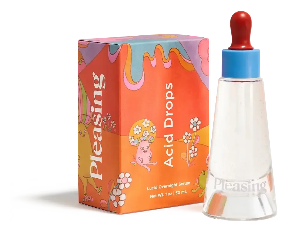 Pleasing Acid Drops Lucid Overnight Serum