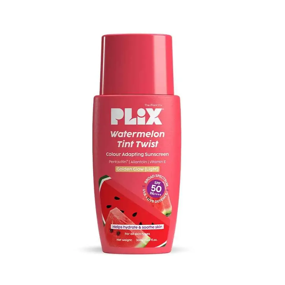 Plix Watermelon Tint Twist Colour Adapting Sunscreen SPF 50 PA++++