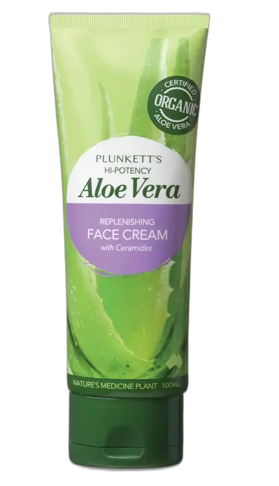 Plunkett High Potency Aloe Vera Replenishing Face Cream