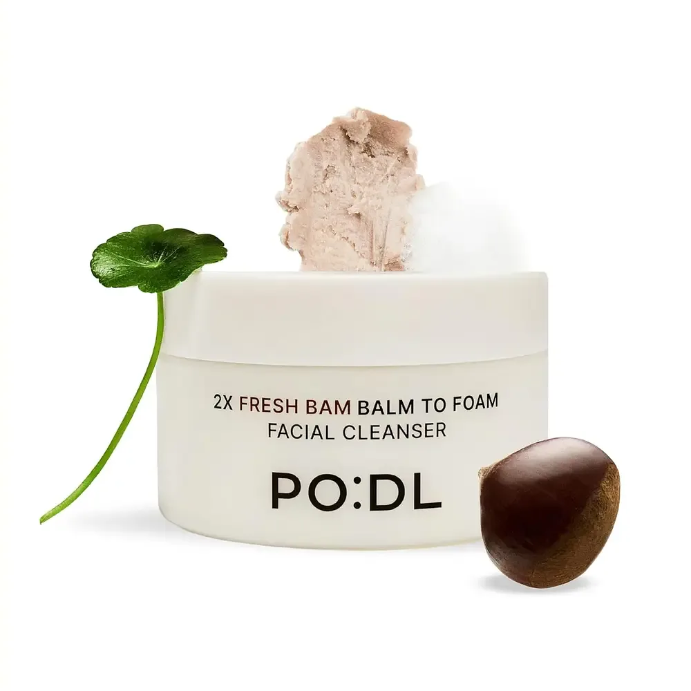 PO:DL 2X Fresh Bam Balm To Foam Facial Cleanser
