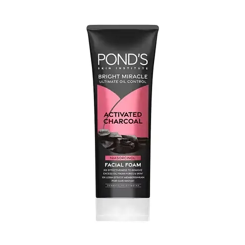 Pond's Bright Miracle Activated Charcoal Facial Foam