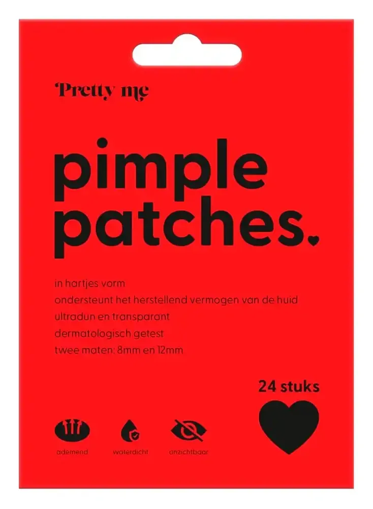 Pretty Me Heart Pimple Patches