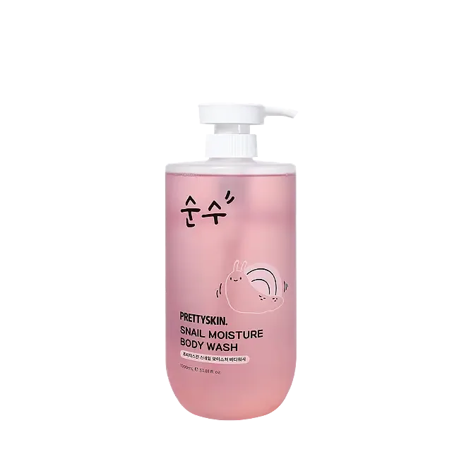 Pretty Skin Snail Moisture Body Wash