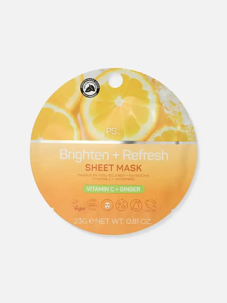 Primark PS… Brighten + Refresh Sheet Mask