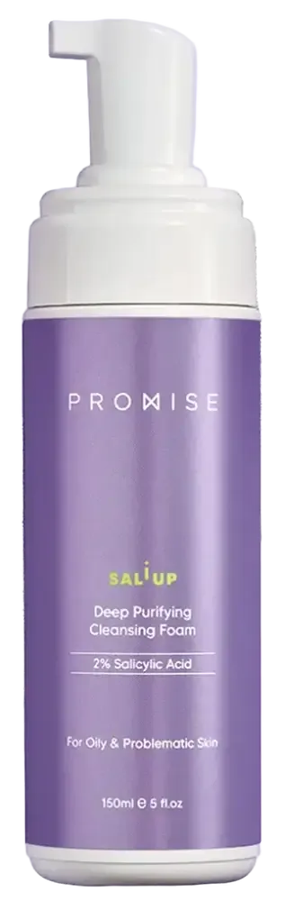 Promise Cosmeceuticals Sali Up Deep Purifying Cleansing Foam