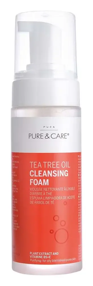 Puca – Pure & Care Cleansing Foam Tea Tree Oil